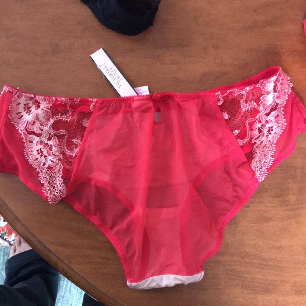 Elle Macpherson Victoria secret lacy panties M - Picture 3 of 7